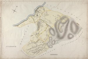 Felmérések gyűjteménye Selkirk grófjának skót birtokairól: Culdooch alkotó: Unknown artist