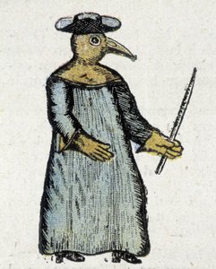 Orvosi ruha pestis idején alkotó: Unknown artist