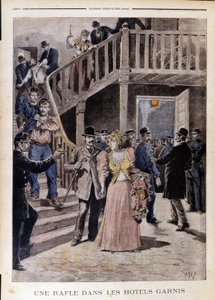 Összefoglaló a szállodákban – a „” Le Petit Journal”-ban, 1895.08.04 alkotó: Unknown artist