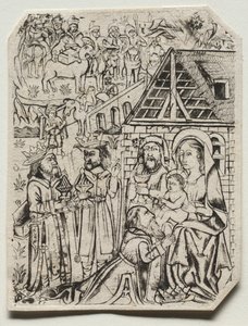 A mágusok imádása alkotó: Unknown artist