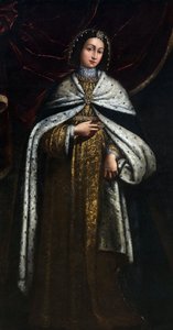 Faucigny Ágnes (morte en 1268), II. Péter Savoyai gróf felesége (Pierre II de Savoie) - Anonymous - 17. század - Olaj, vászon alkotó: Unknown artist