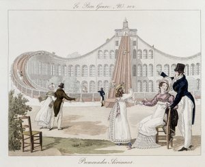 Légi séták: hullámvasút - „Le Bon műfajban”, 102. szám, 19. század eleje alkotó: Unknown artist