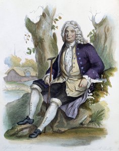 Alain Rene Lesage (Alain-Rene Le Sage) (1668-1747) – Ed. Mennechet, „A francia Plutarch” alkotó: Unknown artist