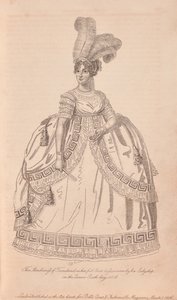 Anne Townshend, Marchioness Townshend teljes udvari ruhában alkotó: Unknown artist