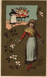 Névtelen kromolitográfia, 19. század vége. alkotó: Unknown artist