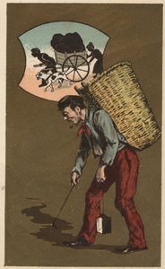 Névtelen kromolitográfia, 19. század vége. alkotó: Unknown artist