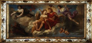 Apolló és a négy évszak, tavasz, nyár, ősz és tél, 1645 és 1655 között (olaj, vászon) alkotó: Unknown artist