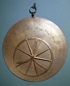 15. századi asztrológiai óra. alkotó: Unknown artist