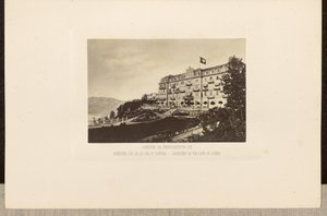 Axenstein a Luzerni-tónál alkotó: Unknown artist