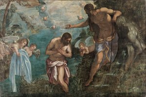 Krisztus keresztsége alkotó: Unknown artist