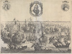 Scheveningeni csata, 1653. július 31 alkotó: Unknown artist