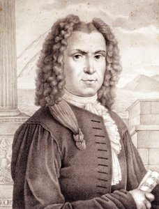 Benedetto Marcello (1686-1739) olasz zeneszerző. alkotó: Unknown artist