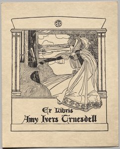 Könyvtábla: Amy Ivers Truesdell alkotó: Unknown artist