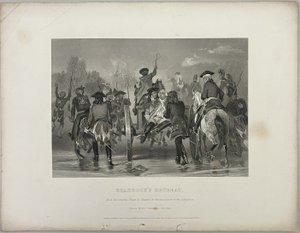Braddock visszavonulása alkotó: Unknown artist