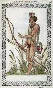 brazil a „Habits et effigies”-ben, Jean Sluperius 1572-ben alkotó: Unknown artist