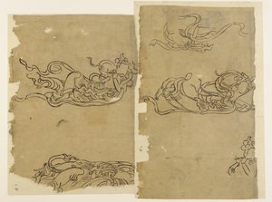 Buddhista angyal – Apsaras alkotó: Unknown artist