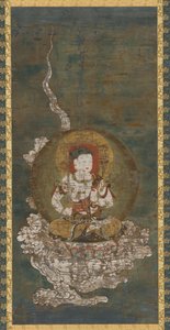 Buddhista istenség: Gokei Monju (Manjushri) alkotó: Unknown artist