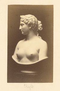[Hiram Powers mellszobra Clytie-ről] alkotó: Unknown artist