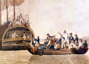 William Bligh (1754 - 1817) kapitány a Bountyról, akit a legénysége elhagyott. alkotó: Unknown artist
