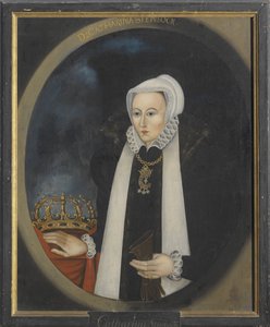 Catherine Stenbock, Reine de Suede – Catherine Stenbock (1535-1621), svéd királynő, névtelen portréja. Olajfestmény. Mérete: 100x80 cm. Nemzeti Múzeum Stockholm alkotó: Unknown artist