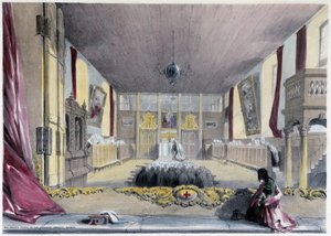 Chapelle des Ursulines à Quebec - Coke Smyth „Smith vázlatai a Kanadában” című filmben alkotó: Unknown artist