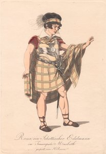 Karakterek egy német Macbeth-produkcióból (a hat rézkarc egyike) alkotó: Unknown artist