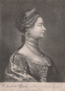 Charlotte, Nagy-Britannia királynője alkotó: Unknown artist