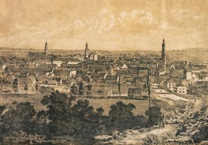 Erlangen városa, Bajorország, Németország alkotó: Unknown artist