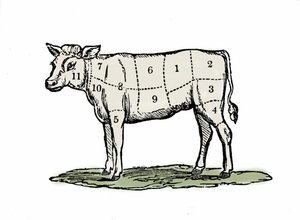 Befogó borjúhús. alkotó: Unknown artist