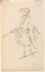 Jelmeztervezés: Nemes, király vagy herceg baletthez alkotó: Unknown artist