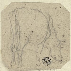 Tehén legeltetés alkotó: Unknown artist