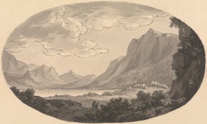 Cumberlandi táj alkotó: Unknown artist