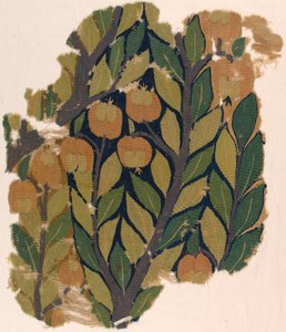 Függönyszegély töredék alkotó: Unknown artist