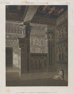 Egyiptom leírása: Théba. Memnonium, Vol. II, Pl. 37 alkotó: Unknown artist