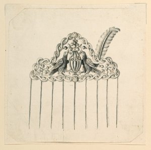 Fésű kialakítása alkotó: Unknown artist