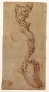 Design for a Serving Spoon   1257958   hu       hungarian Successfully Translated  Original: Vue de la Neva et du palais dete de Pierre I Le Grand (1672-1725), Saint Petersbourg (View of the Neva and the Summer Palace of Peter I) - Peinture de Andrei Yefim alkotó: Unknown artist
