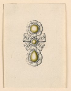 Fülbevaló kialakítása alkotó: Unknown artist