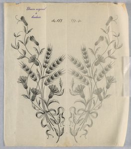 Tervek hímzéshez alkotó: Unknown artist
