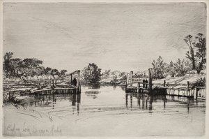 Egham Lock alkotó: Unknown artist