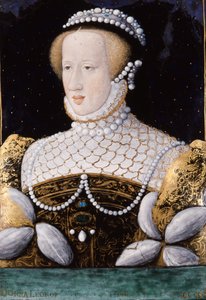 Habsburg Eleonóre (vagy Ausztria) (1498 - 1558), zománc alkotó: Unknown artist