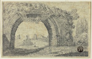 A caracallai cirkusz bejárata alkotó: Unknown artist