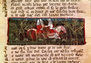 Belépés Spanyolországba (miniatűr alkotó: Unknown artist