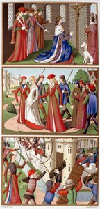 VII. Károly és Jeanne d