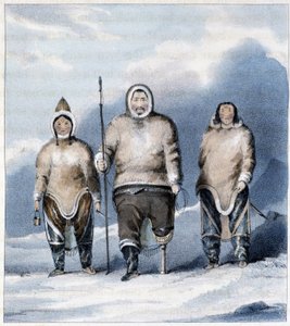 Eszkimók: Shulamina, Tulluachiu és Tirikshiu alkotó: Unknown artist