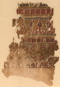 Tiraz stílusú textil töredéke alkotó: Unknown artist