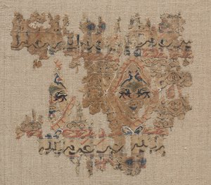 Tiraz stílusú textil töredéke alkotó: Unknown artist