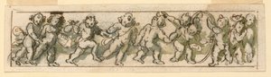 Frieze játszó gyerekekkel alkotó: Unknown artist