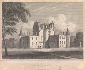 Glamis kastély, Forfarshire; 9. oldal (2. kötet) alkotó: Unknown artist