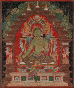 Zöld Tara alkotó: Unknown artist