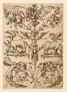 Groteszk panel alkotó: Unknown artist